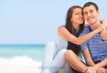 Couple on beach | I-95 Exit Guide