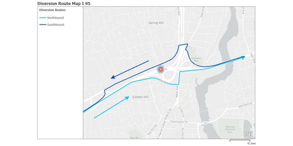 Norwalk I-95 Closure | I-95 Exit Guide