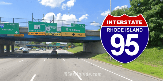 Providence, Rhode Island I-95 Traffic | I-95 Construction | I-95 Exit Guide