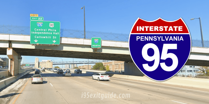 960x480-i-95-philadelphia-pennsylvania-exit-22 Pennsylvania I-95 Traffic | I-95 Construction | I-95 Exit Guide
