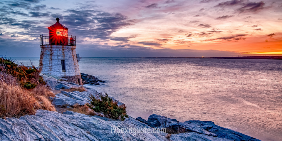 Castle Hill Lighthouse - Newport, Rhode Island | I-95 Exit Guidde